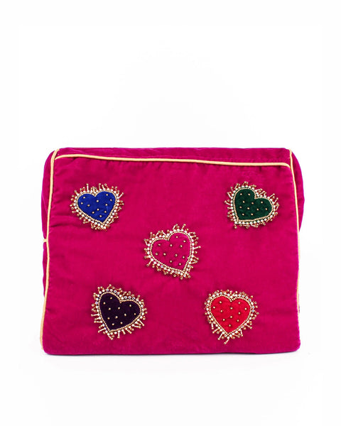 Hearts Wash Bag