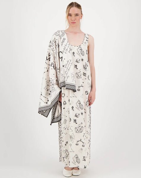 Robe en lin sans manches Allison Zodiac