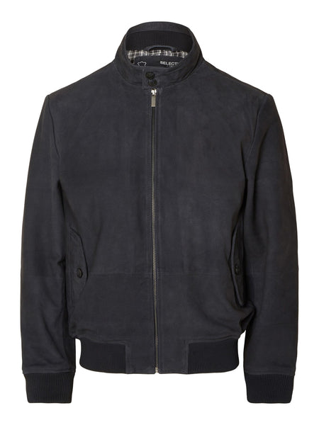 Selected Homme Thomas Suede Harrington Jacket