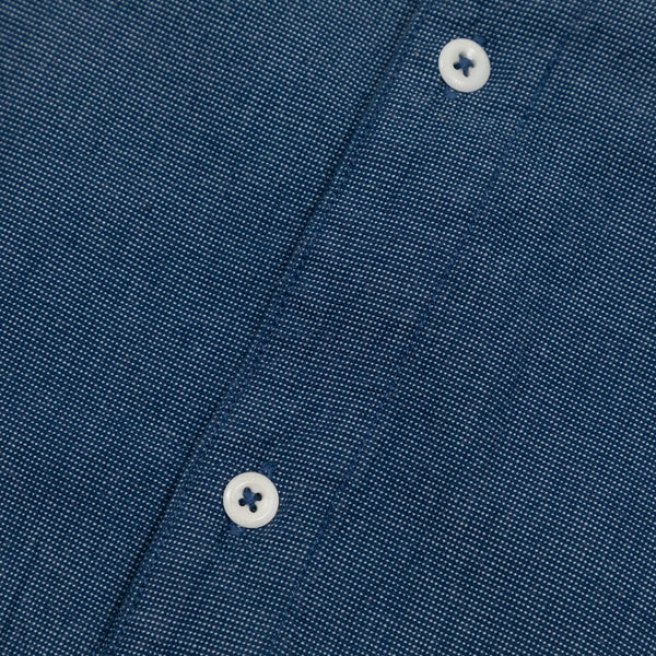 USKEES Cuban Short Sleeve Shirt In Blue