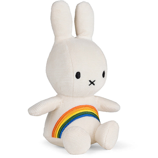 Corduroy Rainbow White (18cm)