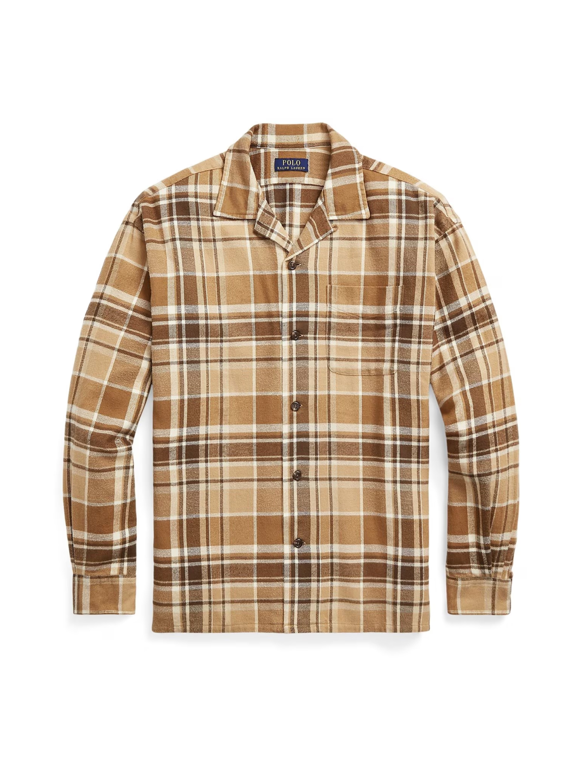 Plaid Brushed Cotton Shirt