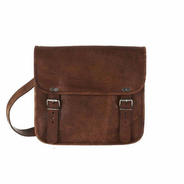 Midi Leather Day Bag