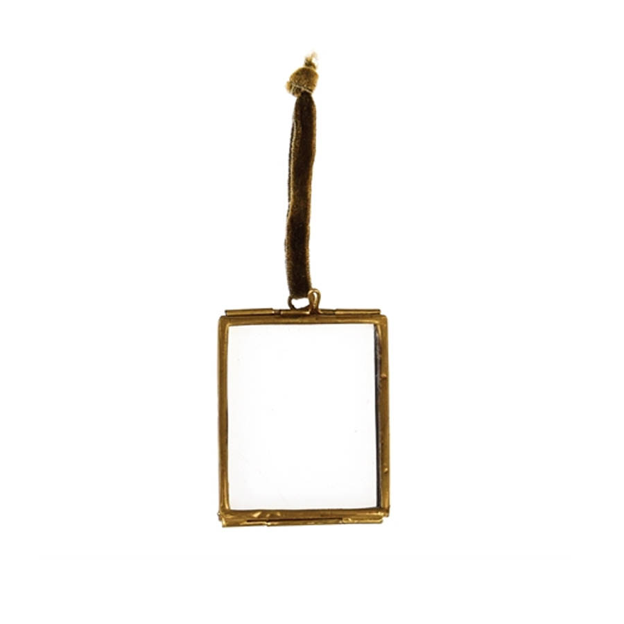 Mini Brass Hanging Photo Frame Decoration | Table Name Setting 