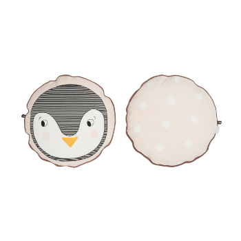 Penguin Round Cushion