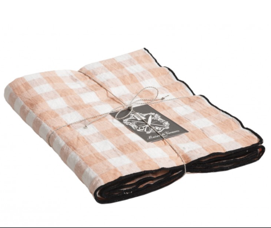 145 x 145 cm Vichy Tablecloth