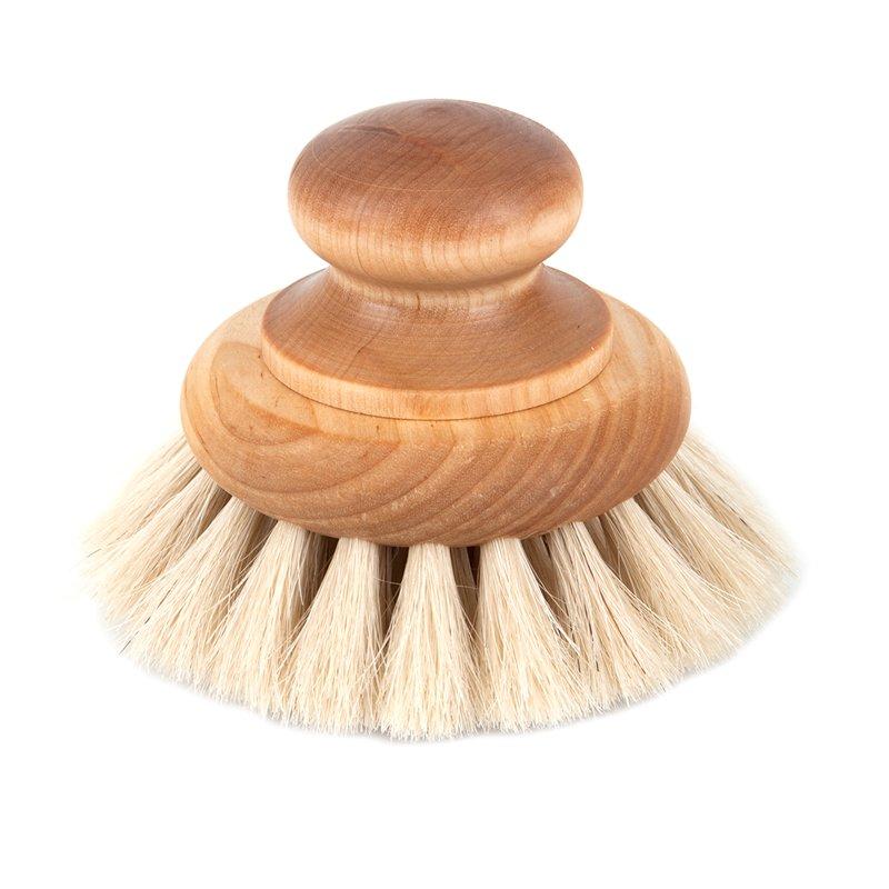 Round Bath Brush with Knob