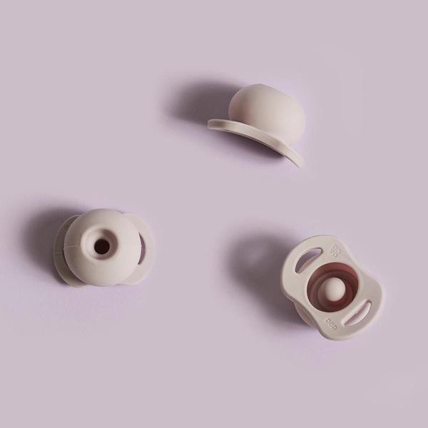 Doddle and Co Pop & Go Single Pacifier Dummy in Lilac
