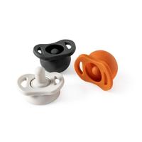 Pop & Go Pacifier Dummy in Spice, Cream & Coal Set of 3