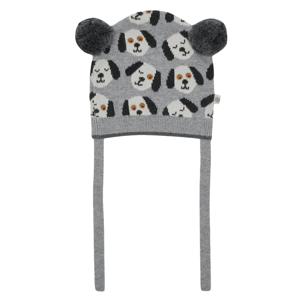 Dog dollaro Jacquard Pom Pom Hat