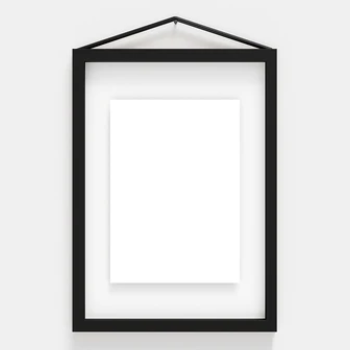 "Frame" by Moebe | A5 Aluminum, Black