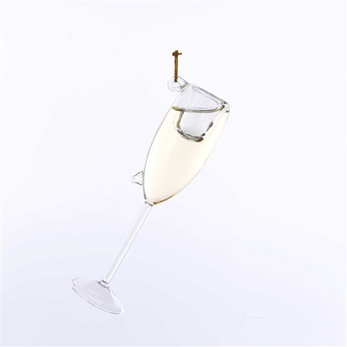 Champagne Glass Ornament 