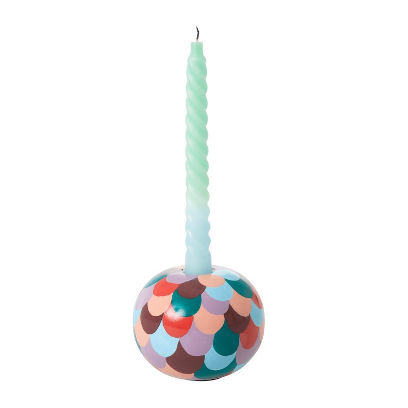 Multicolour Metal Candleholder 