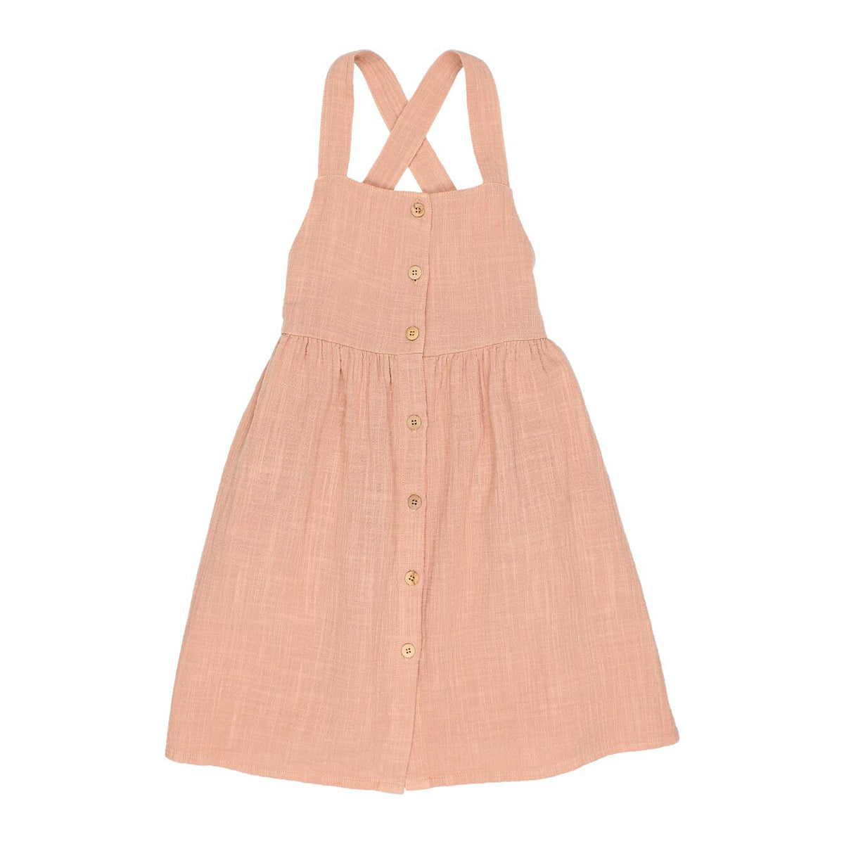Abito doppio garza dungaree