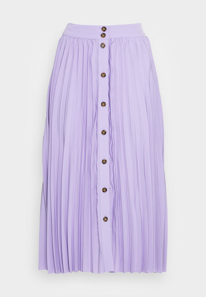 Plisse Skirt In Violet