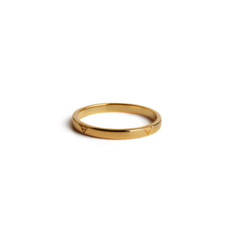 Four Elements Ring - S / Gold Vermeil