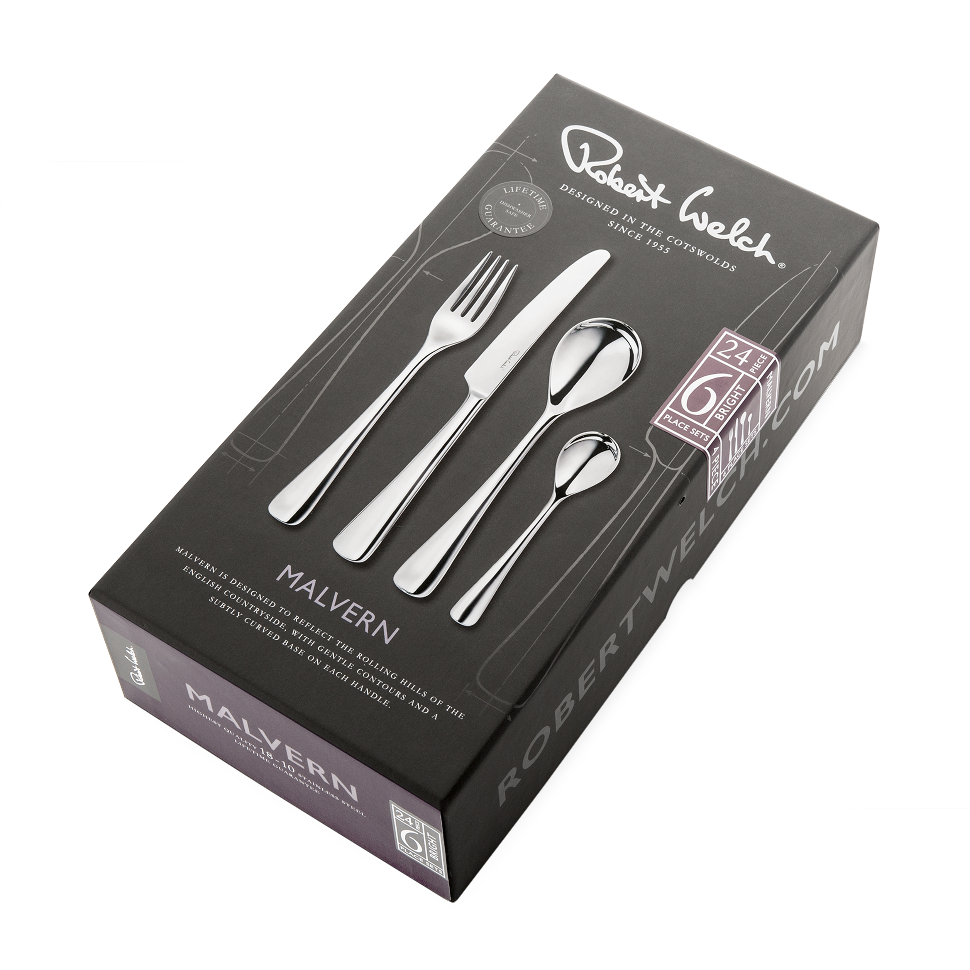24 Piece Malvern Cutlery Set
