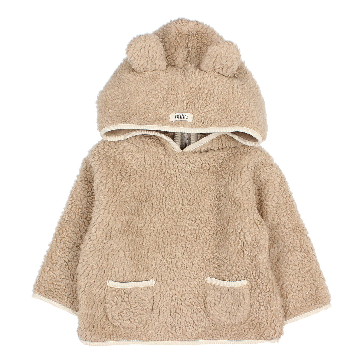Giacca búho baby sherpa