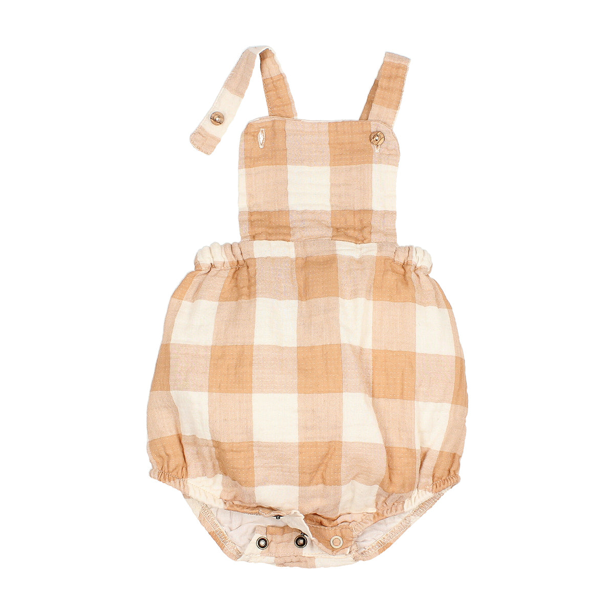 Búho Búho Gingham Romper