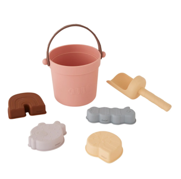 Coral Silicone Leo Beach Set