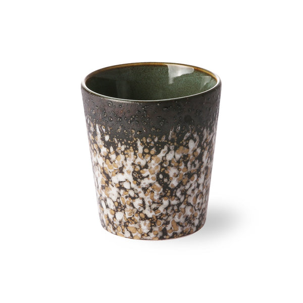 70s Style "mud" Handleless Cup