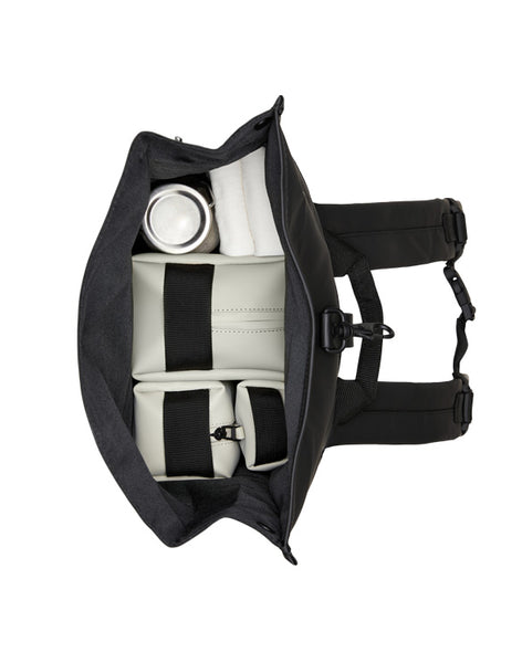Rains Zaino Rolltop Rucksack W3 Black Art.13320