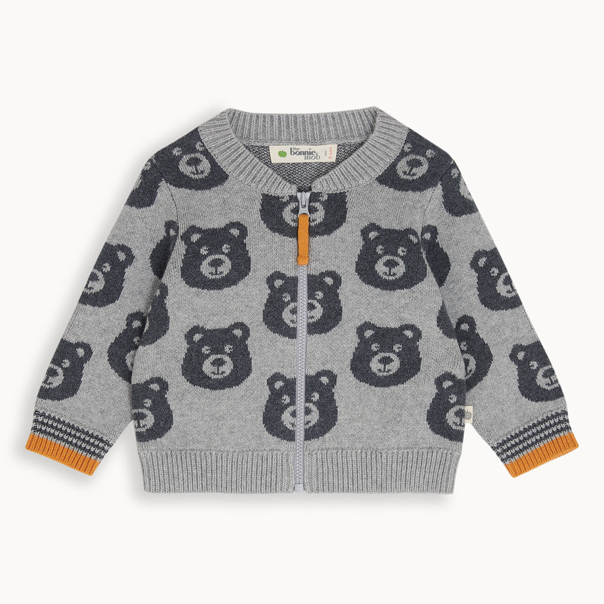 The Bonnie Mob Twix Bear Knit Cardigan