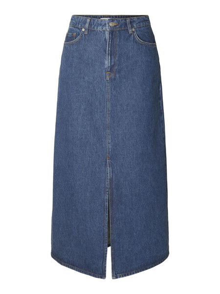 Esther Denim Midi Skirt