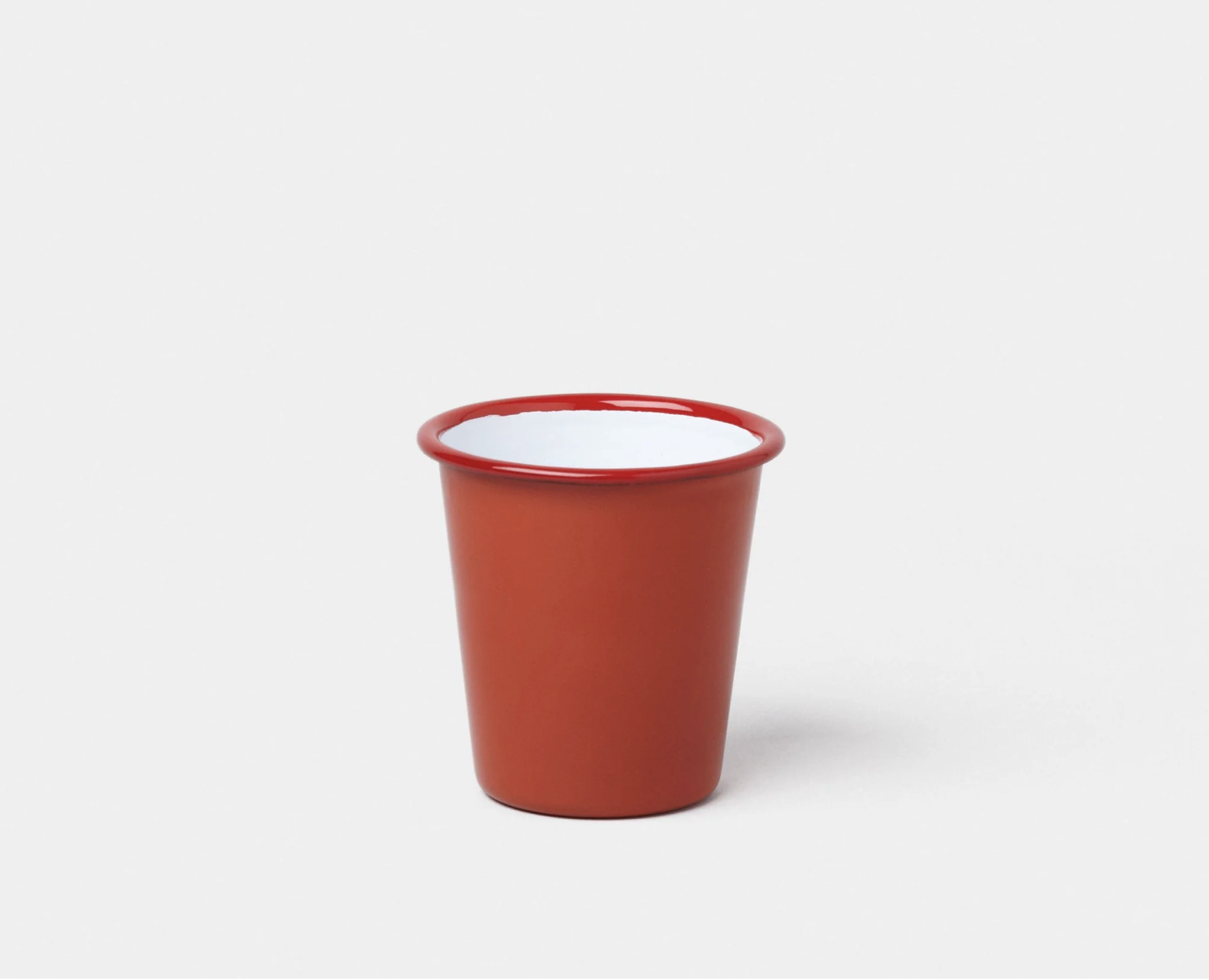 Pillarbox Red Enamel Tumbler