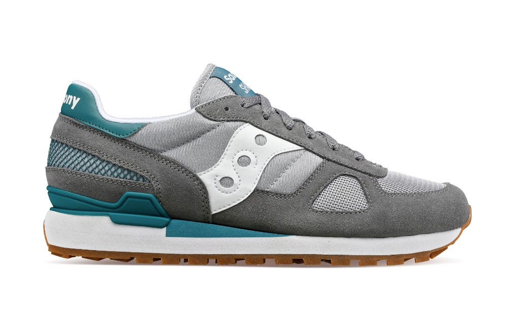 Gray and White Shadow Original Shoes
