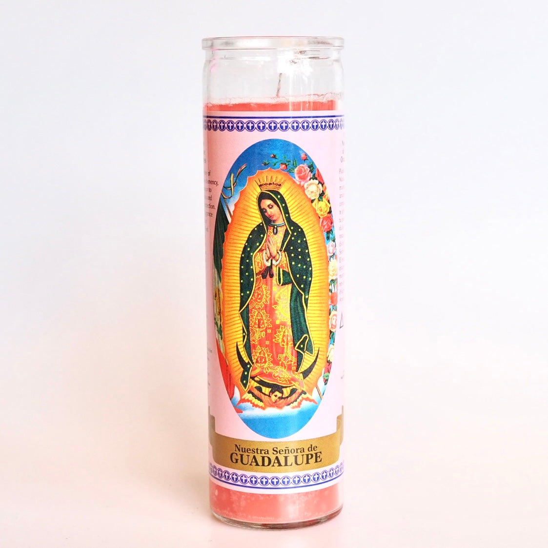 Mary Virgin De Guadalupe Ritual Prayer Candle