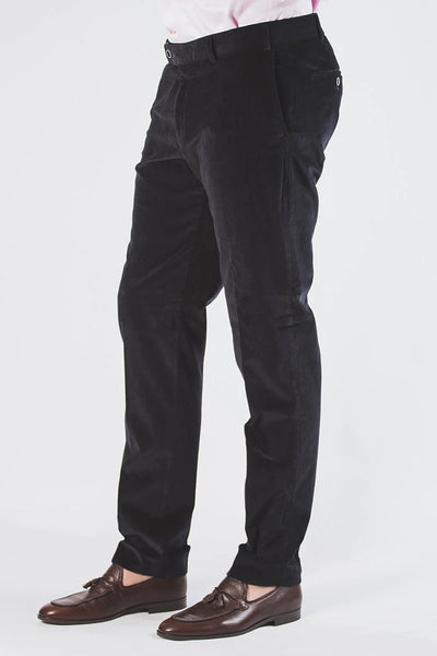 - Tarent Slim Fit Needle Corded Trousers In Navy Blue 74818/53600 41