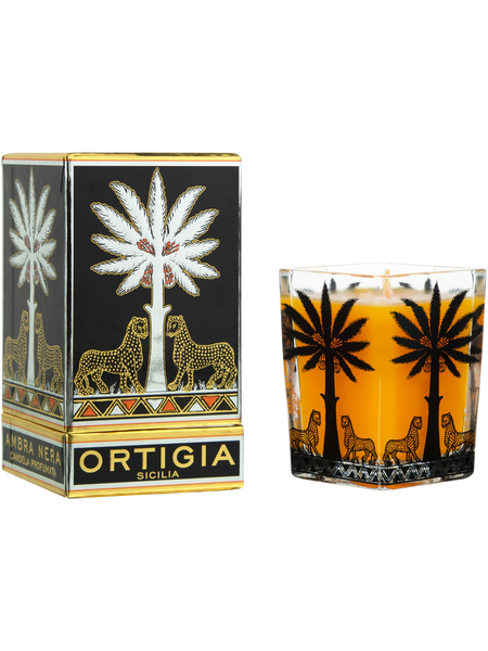 Amber Nera Large Square Candle