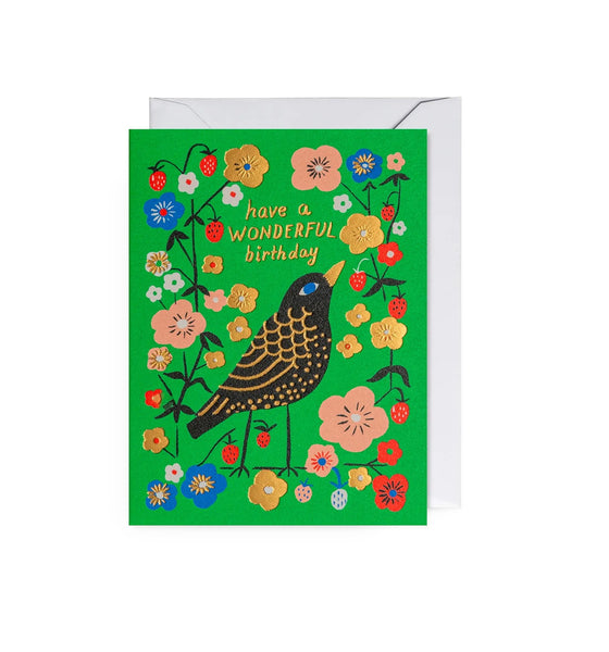 Birthday Card Birthday Bird