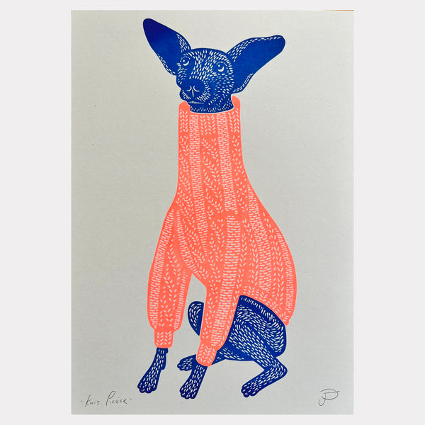 Print RISO RISO Knit Picker