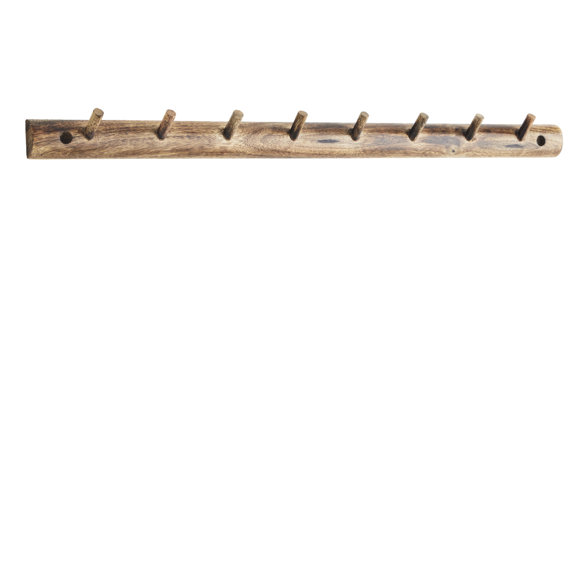 Wooden coat rack