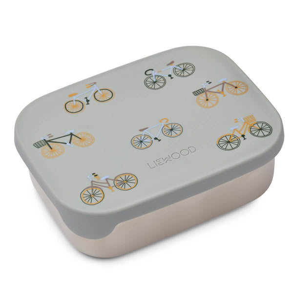 Bicycle Cloud Blue Lunch Box