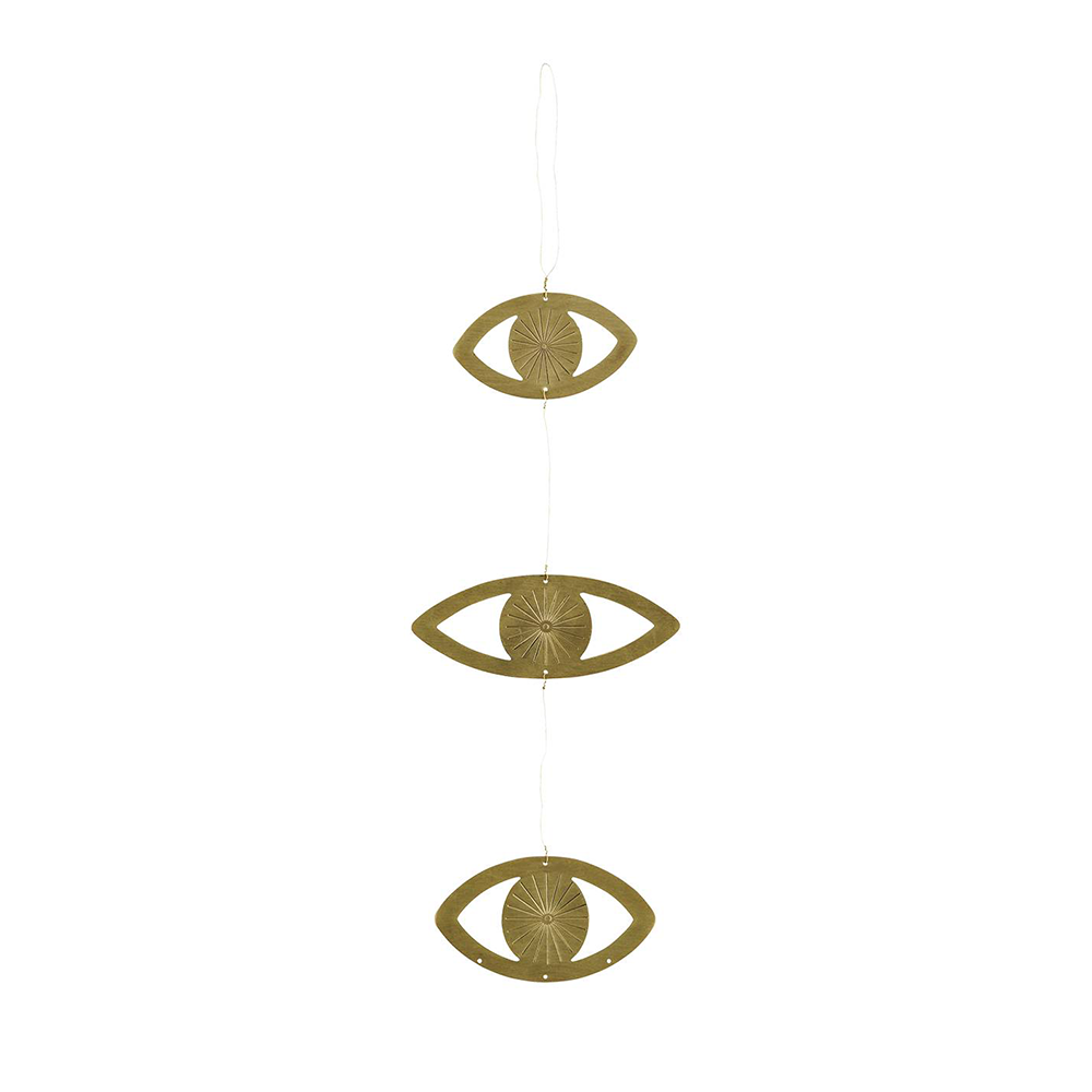 Suspensions En Laiton Doré – Oeil