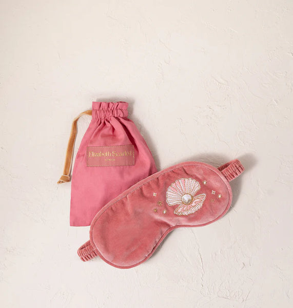 Pearl Shell Eye Mask - Rose Pink