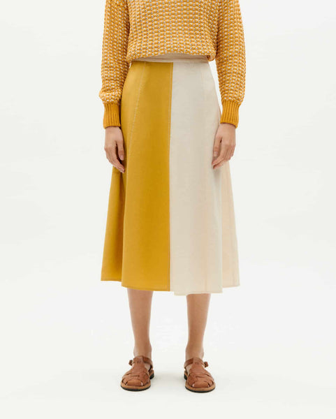 Thinking Mu W Falda Patched Sofia - Amarillo