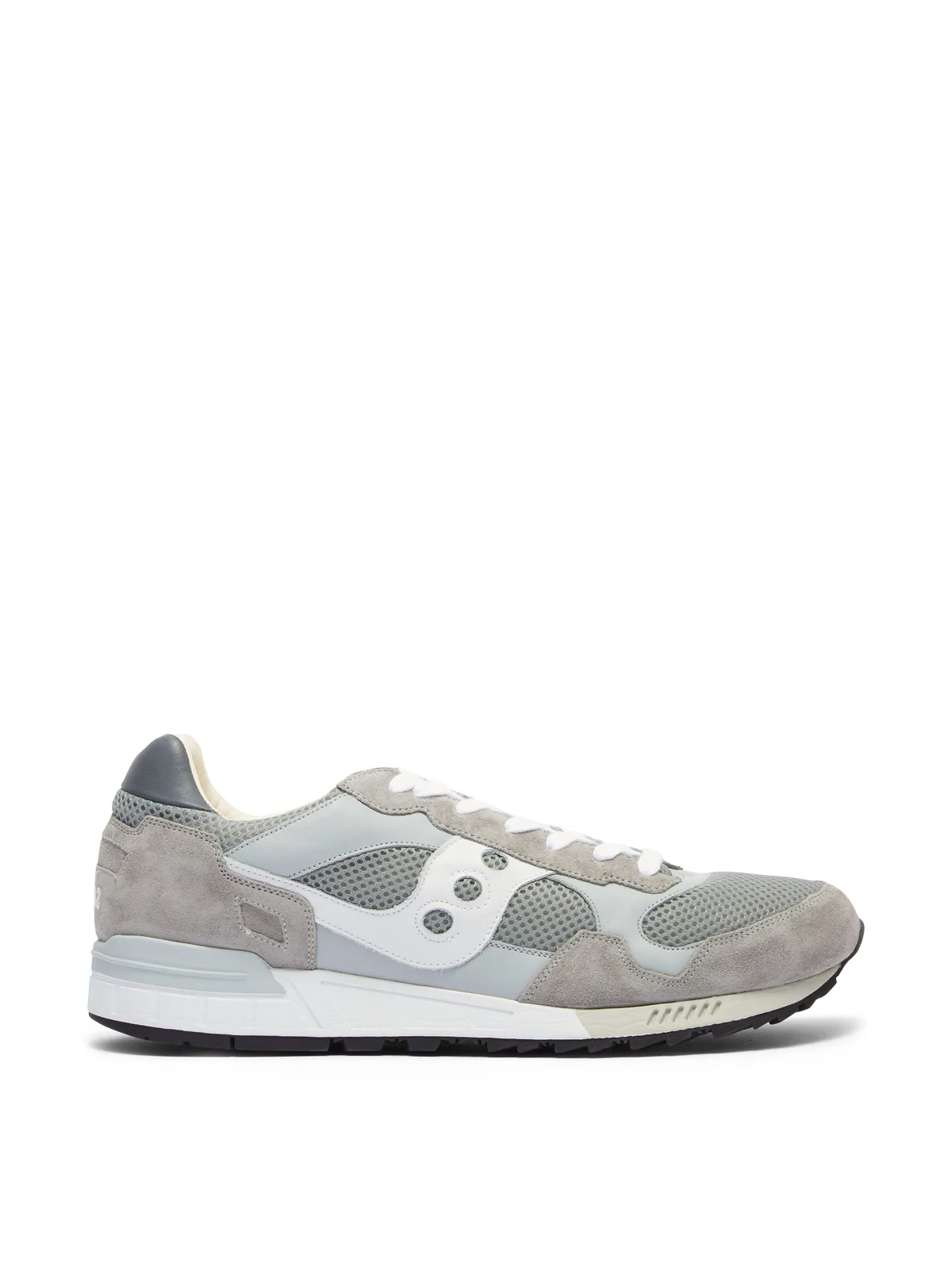 Grey and White Shadow 5000 Sneakers