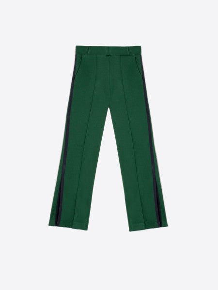 Pantalon extensible - vert