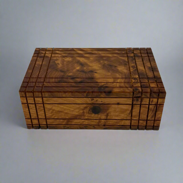 Medium Thuya Wood Japanese-Style Secret Box