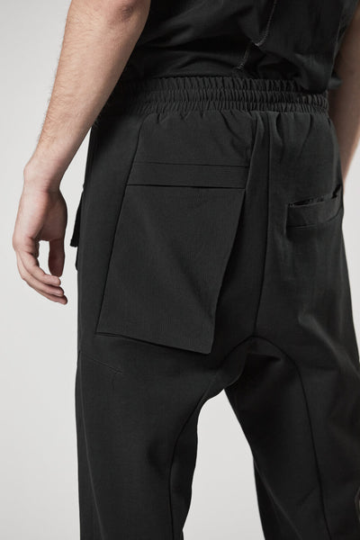 thom krom M St 464 Loose Fit Pants Black