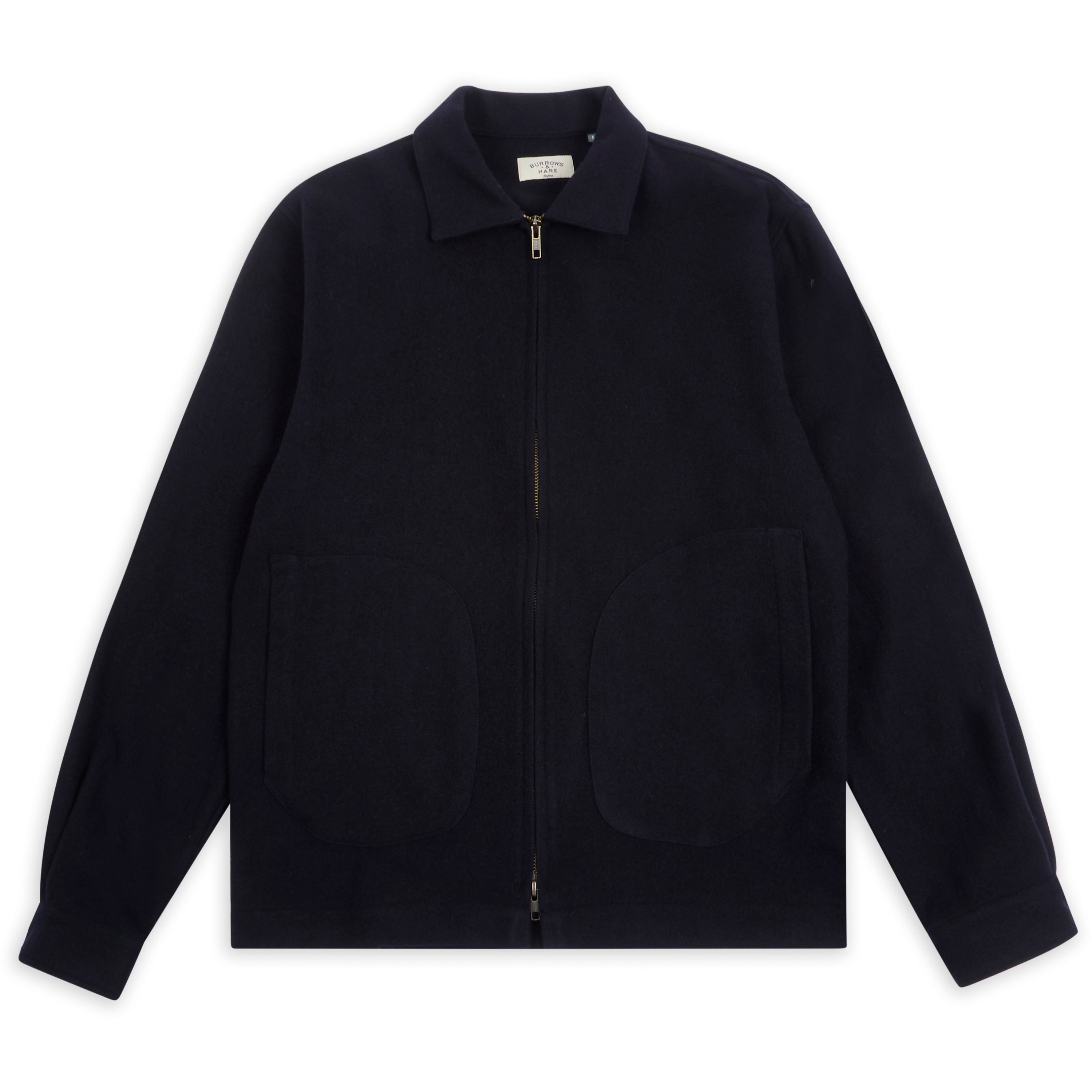 Cashmere & Wool James Jacket - Marine